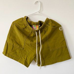 Big Bud Press: Olive Green Lightweight Sweat Shorts Size S